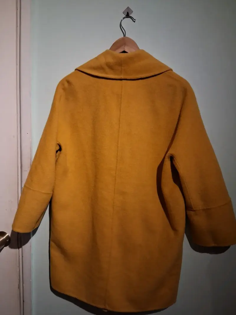 Abrigo oversized mostaza - 2