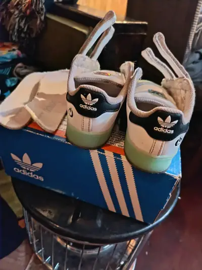 Zapatillas blancas Adidas niño - miniatura 2