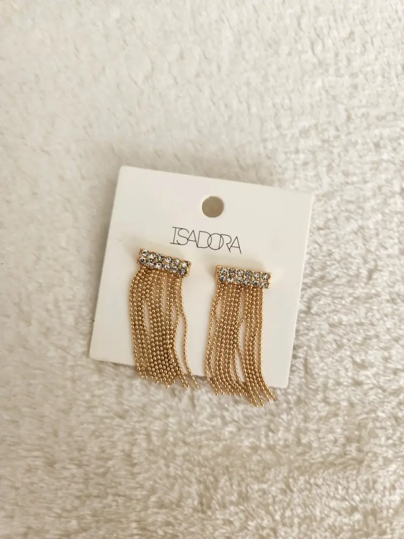 Pendientes dorados Isadora