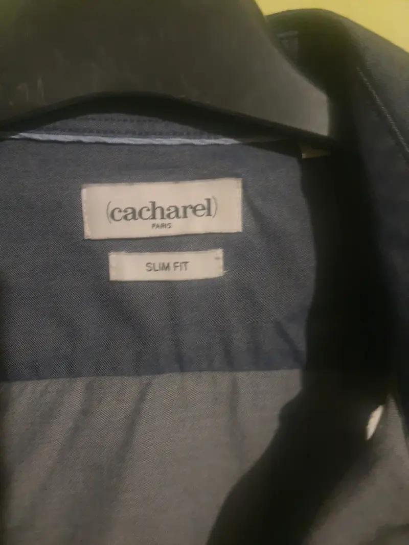 Camisa azul índigo cacharel - 2