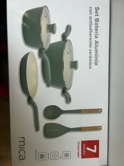 Set de ollas cerámica antiadherente - miniatura 1
