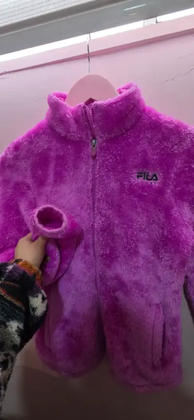 Chaqueta polar morada Fila - miniatura 2