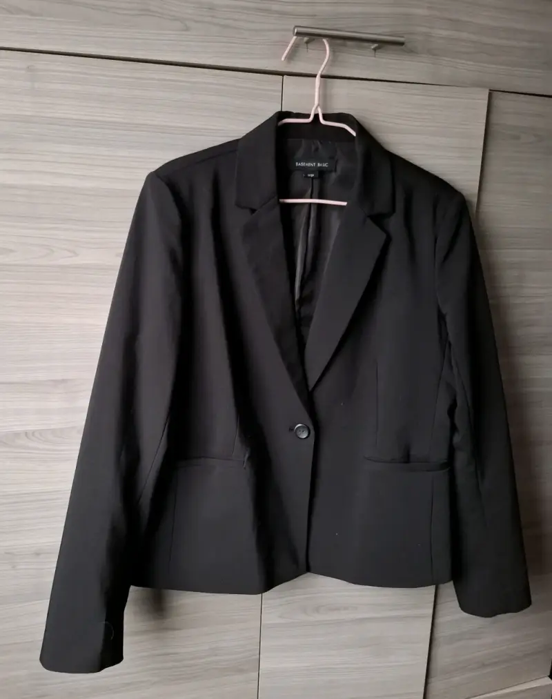 Blazer negro Basement - 1