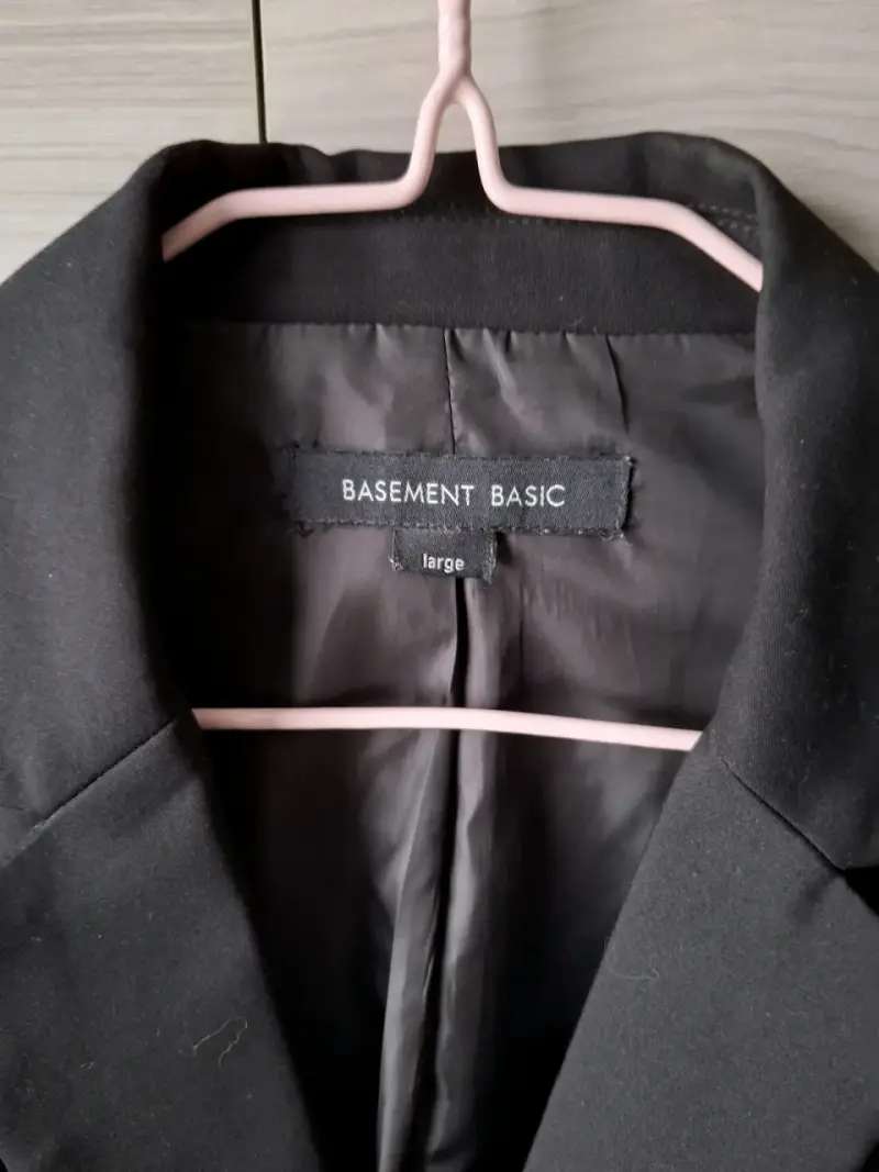 Blazer negro Basement - 3