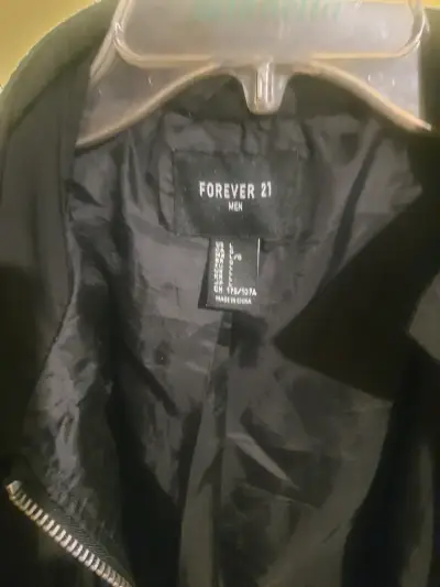 Chaqueta negra Forever 21 - miniatura 2
