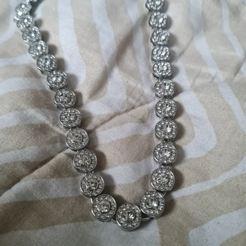 Collar plateado - 2