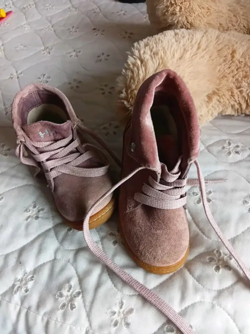 Botines rosados para niños - 1