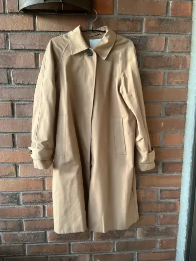 Trench beige clásico xs oversize - miniatura 1