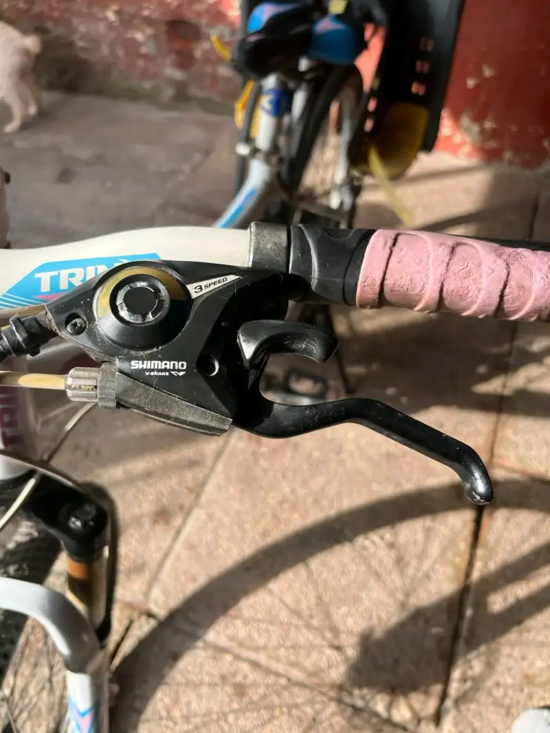 Bicicleta Trinx con silla infantil - 3