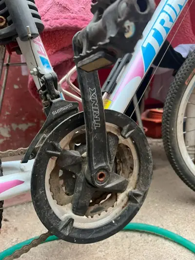Bicicleta Trinx con silla infantil - miniatura 4