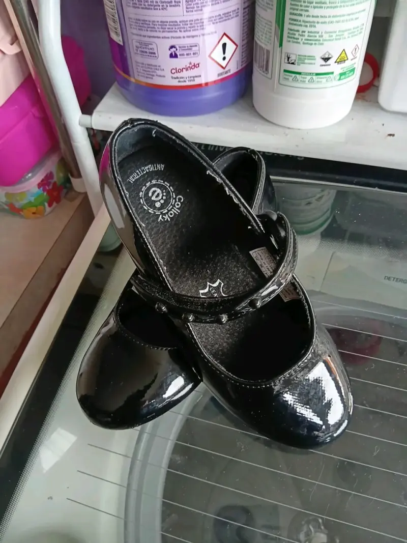 Zapatos de charol negros para niña - 6