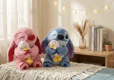 Peluches de Stitch y Angel - miniatura 3