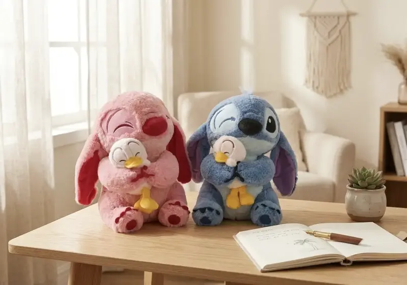 Peluches de Stitch y Angel - 6