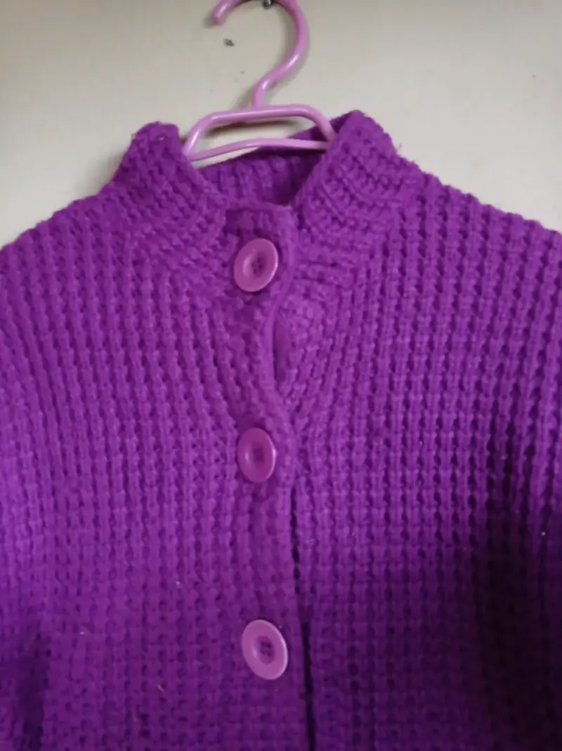 Abrigo morado - 2