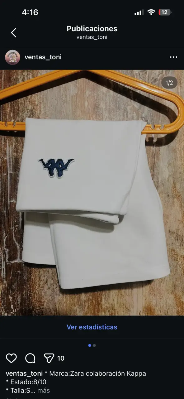 Calza blanco Zara x Kappa