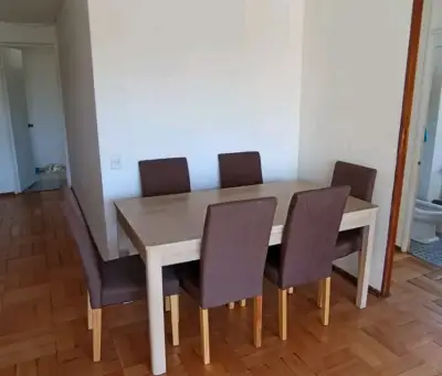 Juego de comedor moderno 6 sillas - miniatura 1
