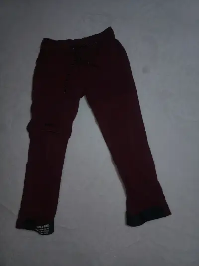 Pantalones jogger burdeos - miniatura 2