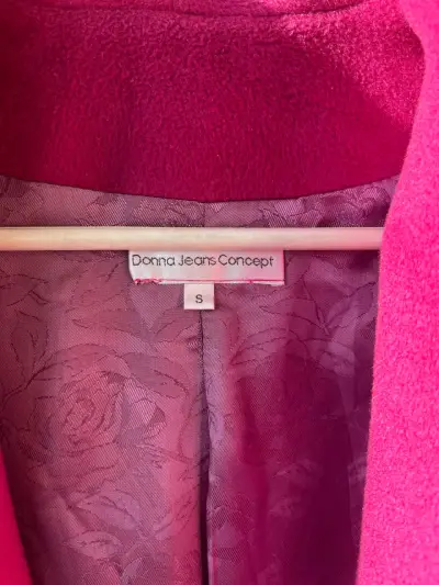 Chaqueta fucsia con botones S - miniatura 5