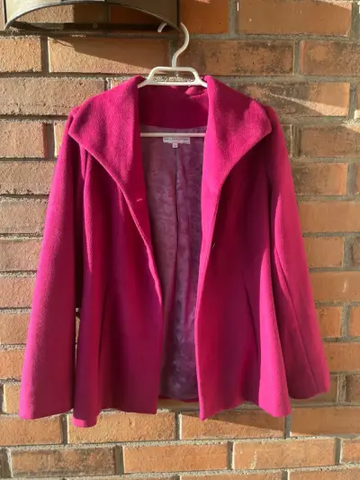 Chaqueta fucsia con botones S - miniatura 6