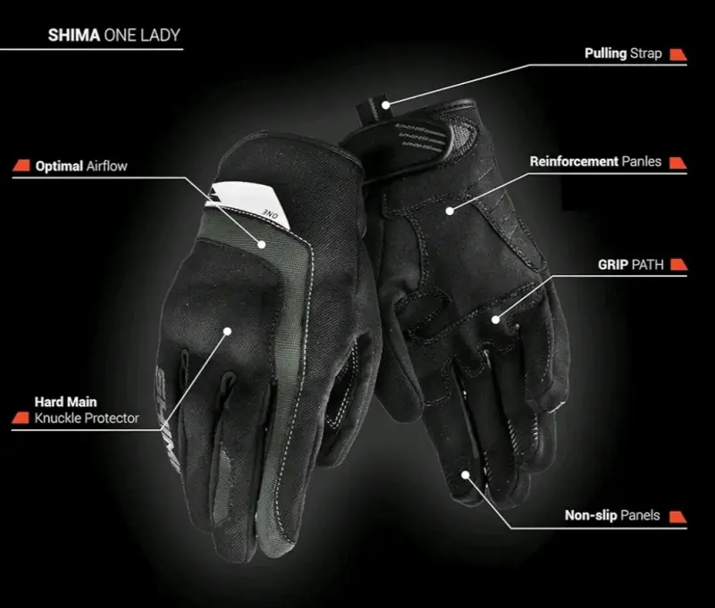 Guantes de moto SHIMA One Lady - 1