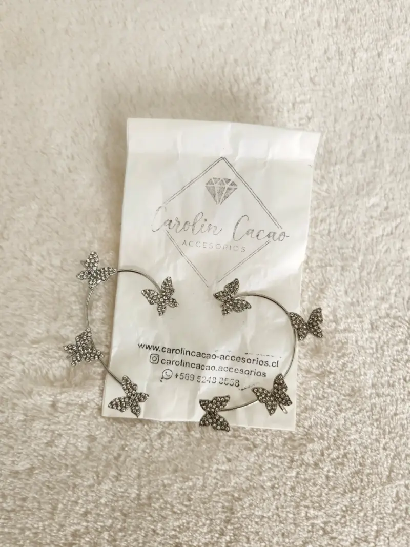 Aros de mariposas