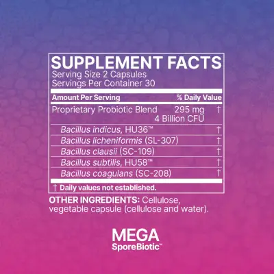 Suplemento probiótico MegaSporeBiotic - miniatura 5
