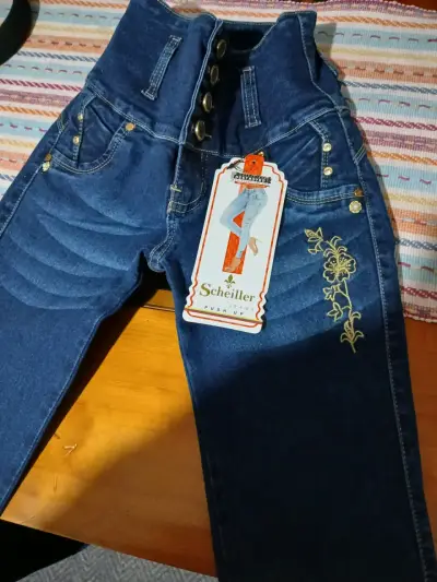 Jeans push-up Scheiller - miniatura 1