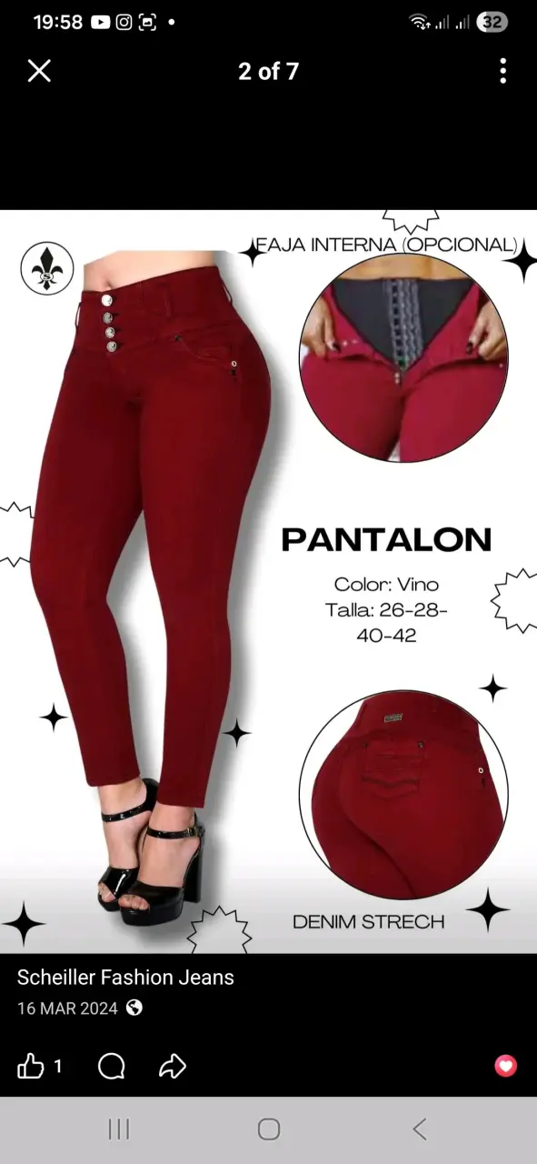 Jeans push-up Scheiller - 6
