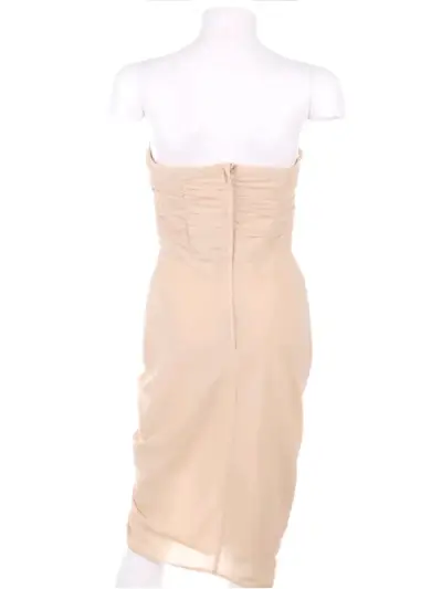 Vestido nude H&M Talla 34 - miniatura 5