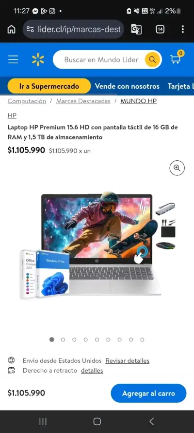 Laptop HP Pavilion 15.6 pulgadas - miniatura 4