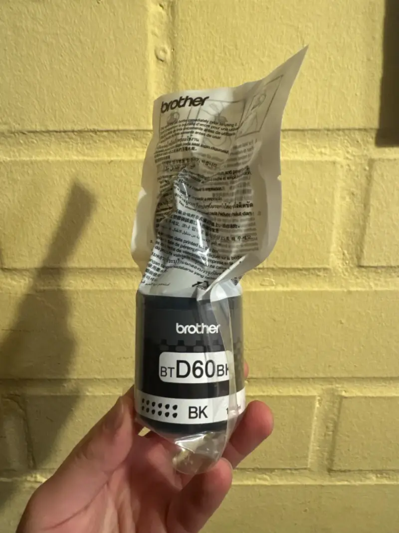 Tinta Brother BT D60BK negra - 1