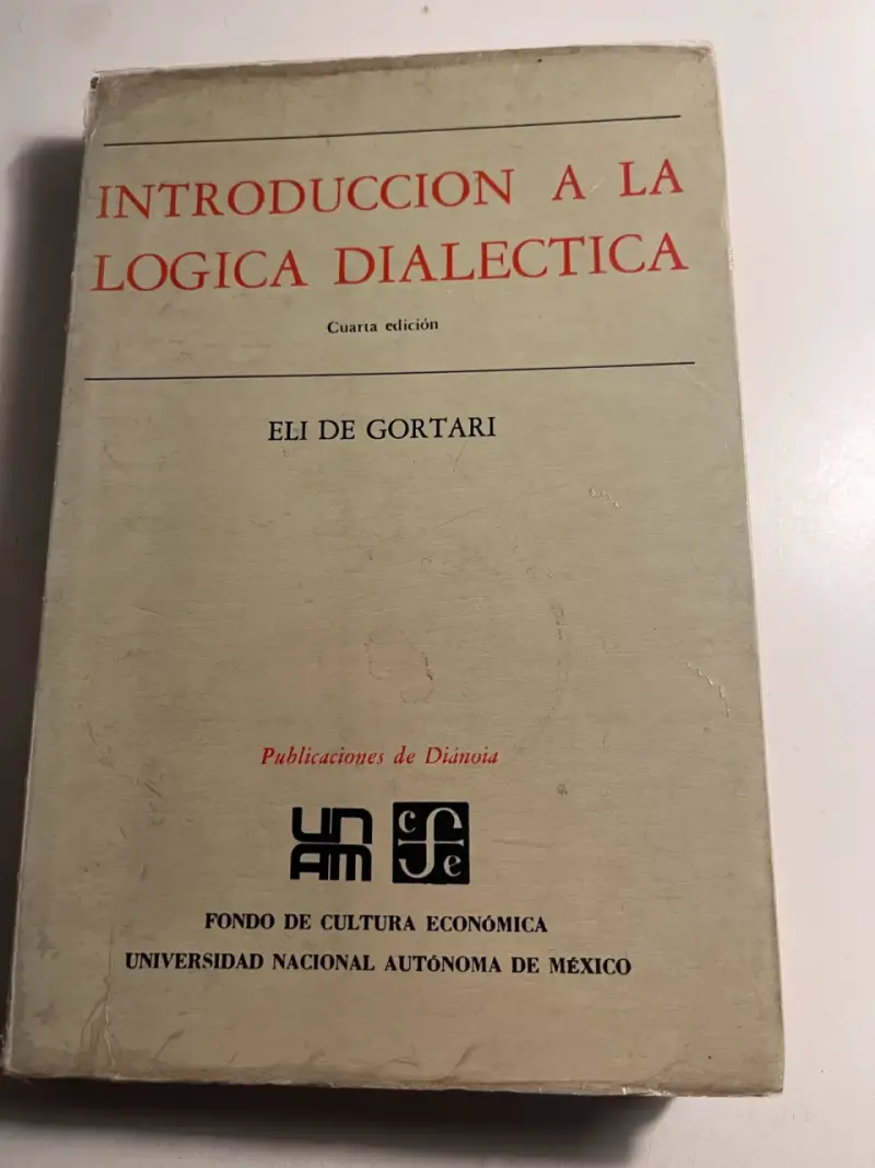 Introducción a la Lógica Dialéctica - 1