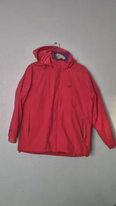 Chaqueta impermeable roja - miniatura 2