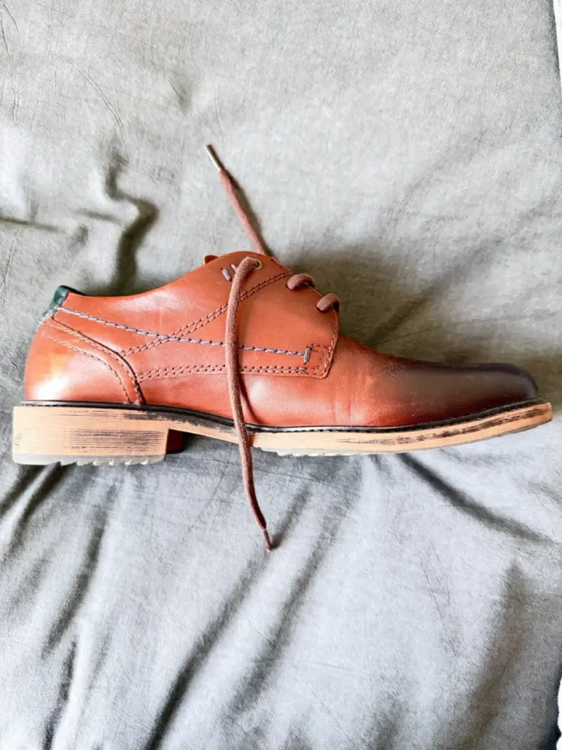Zapatos de cuero marrón - 2