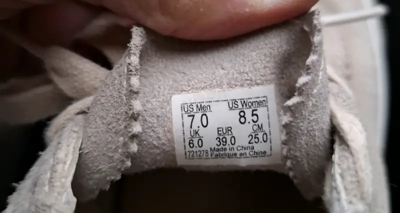 Zapatillas beige de gamuza - 4