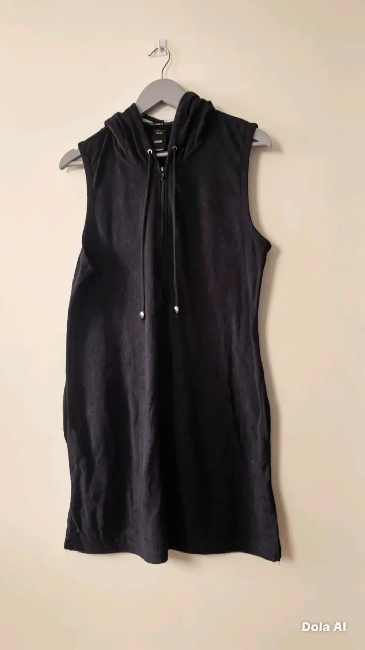Chaleco sin mangas negro Talla L - 2