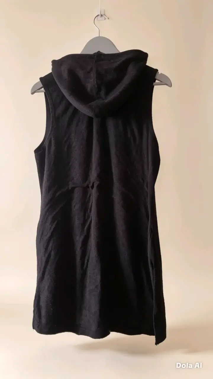 Chaleco sin mangas negro Talla L - 3