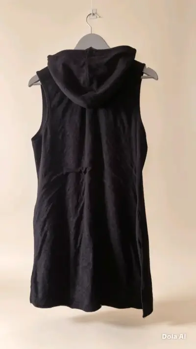 Chaleco sin mangas negro Talla L - miniatura 3
