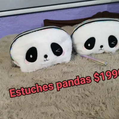 Estuche panda peluche - miniatura 1