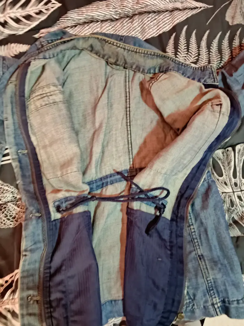 Chaqueta de mezclilla azul - 2
