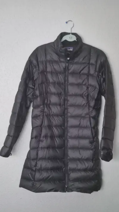 parka negro acolchado, Patagonia - miniatura 2