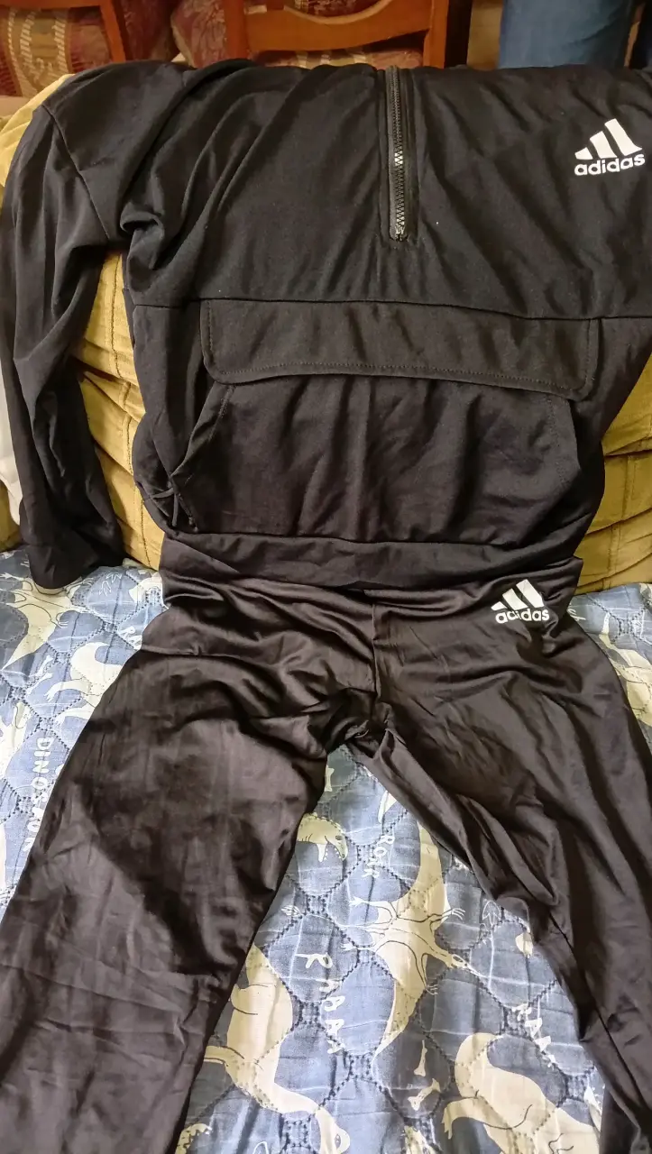 Conjunto deportivo Nike blanco y negro - 4