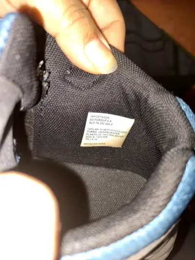Zapatillas deportivas gris y azul - miniatura 5
