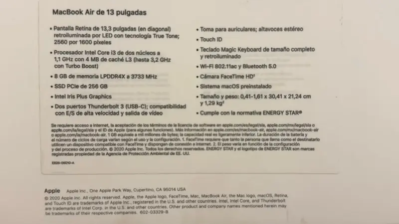 MacBook Air Retina 13 - 2