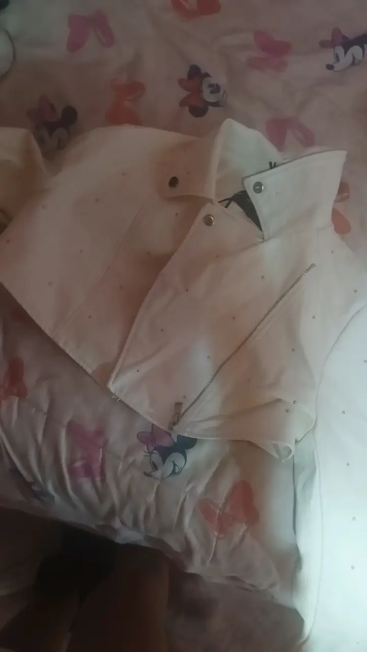 Chaqueta corta blanca - 1