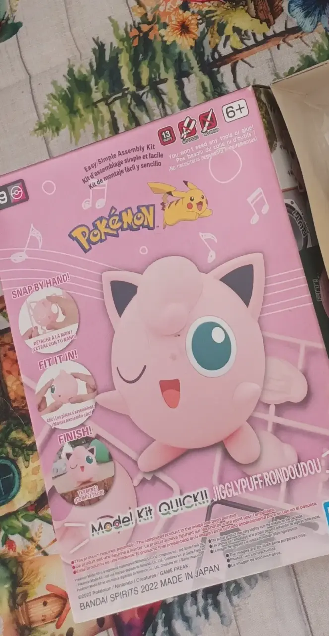 Kit de armado rápido Jigglypuff - 1