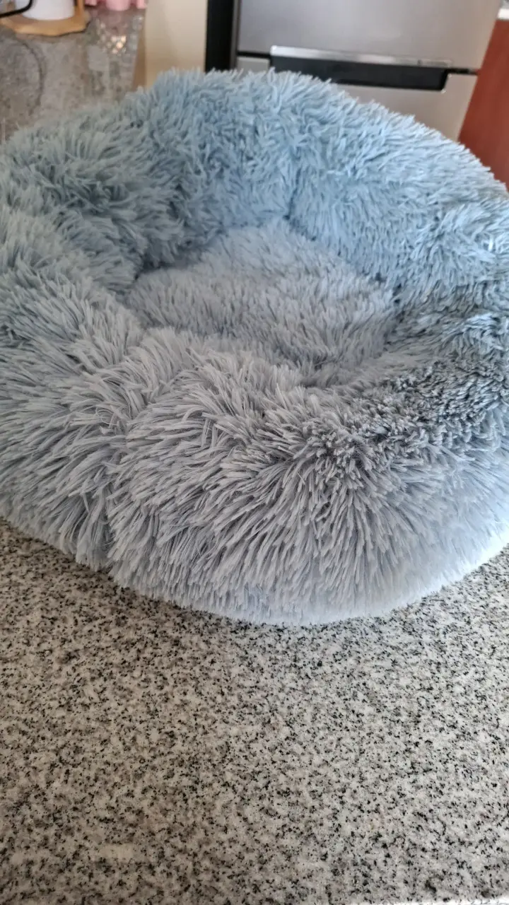 Cama para mascota gris suave - 2
