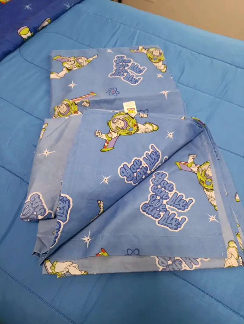 Cobertor azul/juego de sábanas - 2