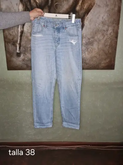 Jeans American Eagle azul claro - miniatura 1
