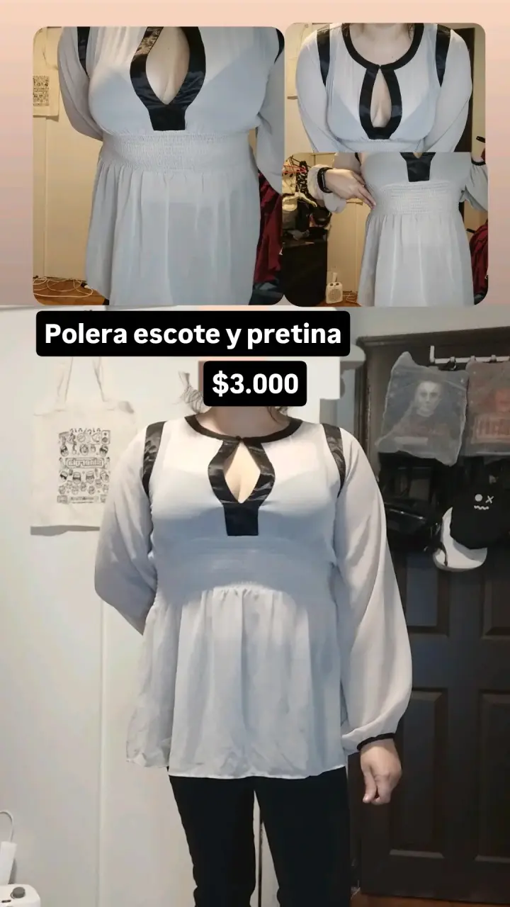 Blusa escote